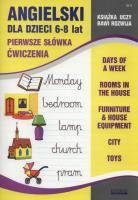 Angielski dla dzieci 6-8 lat Część 4. Autor: Joanna Bednarska (oprac.). SmakLiter.pl Okładka książki Angielski dla dzieci 6-8 lat Część 4