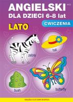 Angielski dla dzieci 6-8 lat. Zeszyt 22. Lato. Autor: Piechocka-Empel Katarzyna. SmakLiter.pl Okładka książki Angielski dla dzieci 6-8 lat. Zeszyt 22. Lato