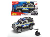 Opakowanie Auto Policja SUV srebrna 30cm