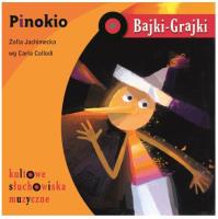 Bajki - Grajki. Pinokio CD - Audiobook. Autor: Jachimecka Zofia. SmakLiter.pl Okładka książki Bajki - Grajki. Pinokio CD - Audiobook