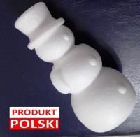 Bałwanek styropianowy ST030 14/6/6 cm 4 szt.. Wydawca: MESIO.PL. SmakLiter.pl Opakowanie Bałwanek styropianowy ST030 14/6/6 cm 4 szt.