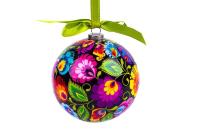 Opakowanie Bombka - łowicka czarna FOLKSTAR