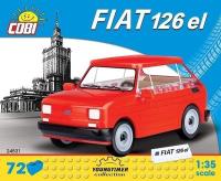 Cars Mały Fiat 126P 1994 - 1999 72 klocki. Wydawca: Cobi. SmakLiter.pl Opakowanie Cars Mały Fiat 126P 1994 - 1999 72 klocki