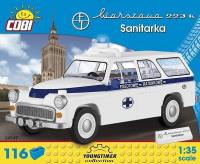 Opakowanie Cars Warszawa 223 K Sanitarka 116 klocków