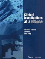 Clinical Investigations at a Glance. Autor: Gleadle Jonathan, Yong Tuck. SmakLiter.pl Okładka książki Clinical Investigations at a Glance