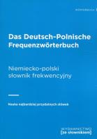 Das Deutsch-Polnische Frequenzworterbuch. Autor: Opracowanie zbiorowe. SmakLiter.pl Okładka książki Das Deutsch-Polnische Frequenzworterbuch
