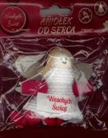 Opakowanie Dekoracja BN - Wesołych Świąt aniolek