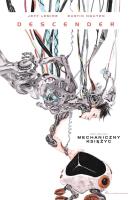 Descender T.2 Mechaniczny Księżyc. Autor: Lemire Jeff, Dustin Nguyen. SmakLiter.pl Okładka książki Descender T.2 Mechaniczny Księżyc