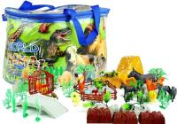 Opakowanie Duży zestaw zwierzątek figurki w torbie 200 sztuk