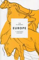 Europe. Autor: Tim Flannery. SmakLiter.pl Okładka książki Europe