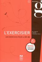 Exercisier B1-B2. Autor: Morsel Marie-Helene, Richou Claude, Descotes-Genon Christiane. SmakLiter.pl Okładka książki Exercisier B1-B2
