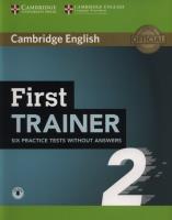 Opakowanie First Trainer 2 Six Practice Tests without Answers with Audio