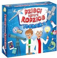 GRA TECHNIKA DZIECI KONTRA RODZICE. Wydawca: Kangur. SmakLiter.pl Opakowanie GRA TECHNIKA DZIECI KONTRA RODZICE