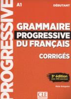 Okładka książki Grammaire progressive du français Niveau débutant Corrigés