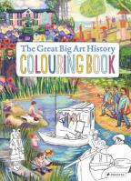 Great Big Art History Colouring Book. Autor: von Sperber Annabelle, Rebscher Susanne. SmakLiter.pl Okładka książki Great Big Art History Colouring Book