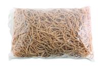 Opakowanie Gumki recepturki średnica 100mm 1000g zgrzewka naturalny Office Products