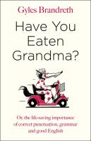 Have You Eaten Grandma?. Autor: Brandreth Gyles. SmakLiter.pl Okładka książki Have You Eaten Grandma?