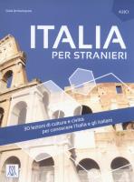 Italia per stranieri. Autor: Savorgnani Giulia. SmakLiter.pl Okładka książki Italia per stranieri