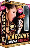 Okładka książki Karaoke Polskie Przeboje edycja 2019 - z mikrofonem (PC-DVD)