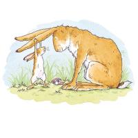 Opakowanie Karnet kwadrat z kopertą Guess How Much I Love You