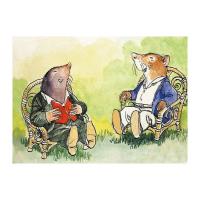 Opakowanie Karnet kwadrat z kopertą Ratty and Mole