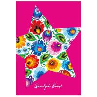 Opakowanie Karnet Nr.20 - gwiazdka łowicka FOLKSTAR