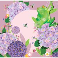 Opakowanie Karnet Swarovski kwadrat CL0715 Żaba