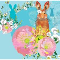 Karnet Swarovski kwadrat CL0717 Królik. Wydawca: Clear Creations. SmakLiter.pl Opakowanie Karnet Swarovski kwadrat CL0717 Królik