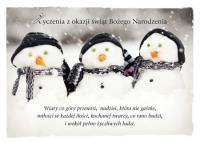 Opakowanie Kartka Boże Narodzenie 9 - wiary co góry przenosi 4452