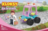 Opakowanie Klocki Kloksy Urzędniczka 47 elementów