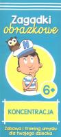 Okładka książki KONCENTRACJA ZAGADKI OBRAZKOWE KAPITAN NAUKA