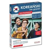 Koreański nie gryzie! Ekstrapakiet. Autor: Opracowanie zbiorowe. SmakLiter.pl Okładka książki Koreański nie gryzie! Ekstrapakiet