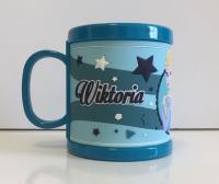 Opakowanie Kraina Lodu Kubek imienny dla dziecka Wiktoria