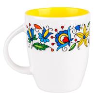 Opakowanie Kubek Marysia - wianek kaszubski żółty FOLKSTAR