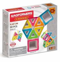 Magformers XL neon 30 elementów. Wydawca: MAGFORMERS. SmakLiter.pl Opakowanie Magformers XL neon 30 elementów