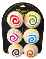 Opakowanie Magnes ciasteczko squishies zestaw 1 babka/6