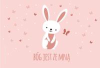 Okładka książki Magnes na lodówkę - Króliczek. Bóg jest ze mną