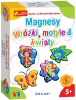 Opakowanie Magnesy - Wróżki motyle i kwiaty