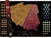 Opakowanie Mapa zdrapka Polska