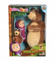 Opakowanie Masza i Niedźwiedź Miś + lalka mały zestaw