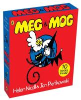 Meg and Mog. Autor: Nicoll Helen, Pienkowski Jan. SmakLiter.pl Okładka książki Meg and Mog