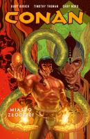 MIASTO ZŁODZIEI CONAN TOM 2. Autor: KURT BUSIEK, TIMOTHY TRUMAN, GARY NORD. SmakLiter.pl Okładka książki MIASTO ZŁODZIEI CONAN TOM 2