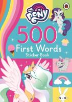 Opakowanie My Little Pony: 500 First Words Sticker Book