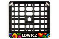 Opakowanie Nakładka motocyklowa - Łowicz czarna FOLKSTAR