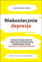 Niekoniecznie depresja. Autor: Hendel Jacobs Hilary. SmakLiter.pl Okładka książki Niekoniecznie depresja