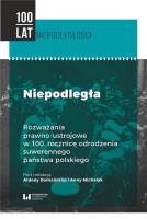 Okładka książki Niepodległa