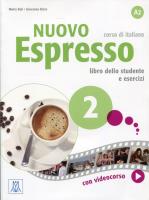 Nuovo Espresso 2 Podręcznik z ćwiczeniami + DVD. Autor: Maria Balicka, Rizzo Giovanna. SmakLiter.pl Okładka książki Nuovo Espresso 2 Podręcznik z ćwiczeniami + DVD