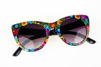 Opakowanie Okulary przeciwsłoneczne - łowickie czarne