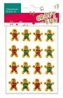 Opakowanie Ozdoba dekoracyjna kryształki pierniki 16szt