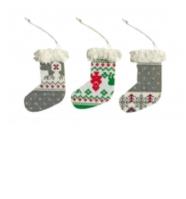 Opakowanie Ozdoba z filcu But 3szt EASY